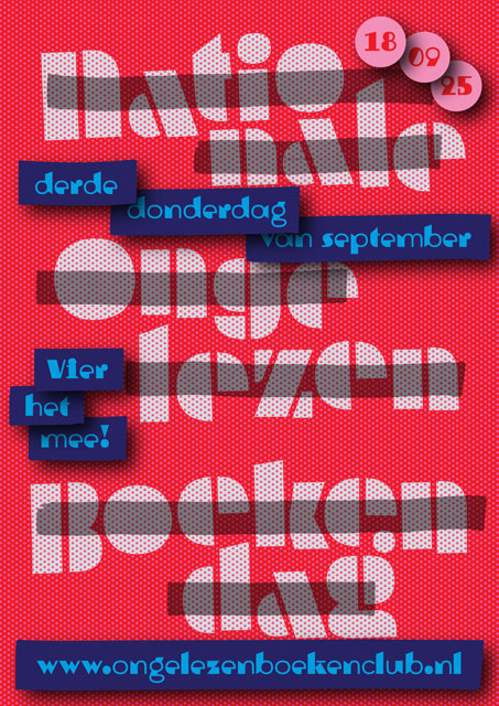 Nationale Ongelezen Boekendag 2025 poster 1
