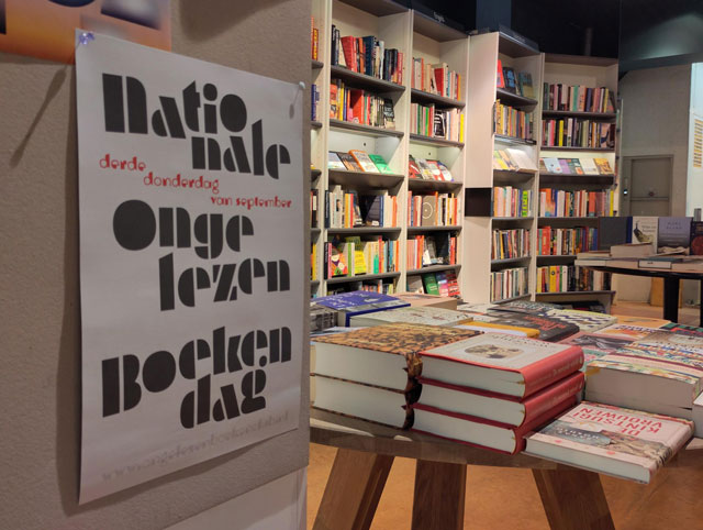 Nationale Ongelezen Boekendag poster
