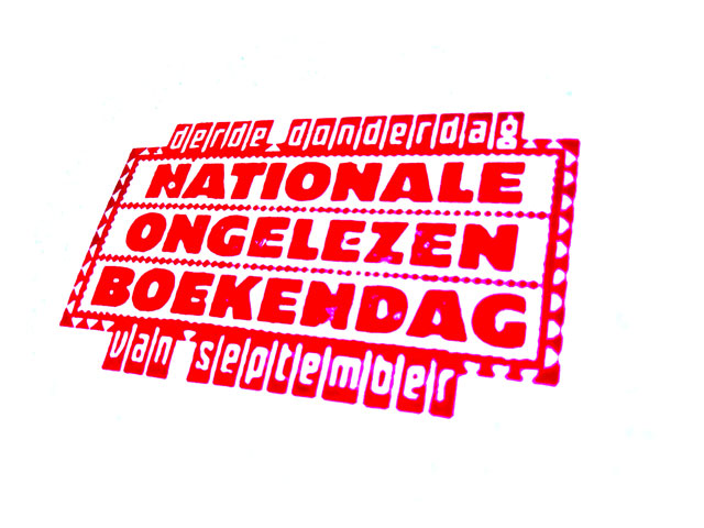 Nationale Ongelezen Boekendag stempel 3