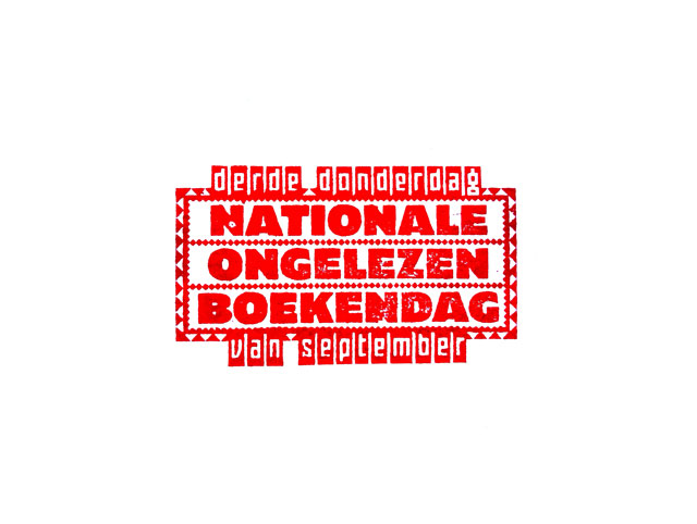 Nationale Ongelezen Boekendag stempel 6
