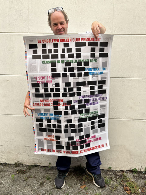 Zwarte Lak poster Vincent Rietveld