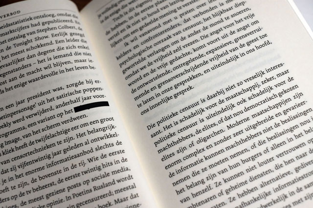 Het verbod, de vrijheid en de vele verschrikkingen van de publieke moraal 5